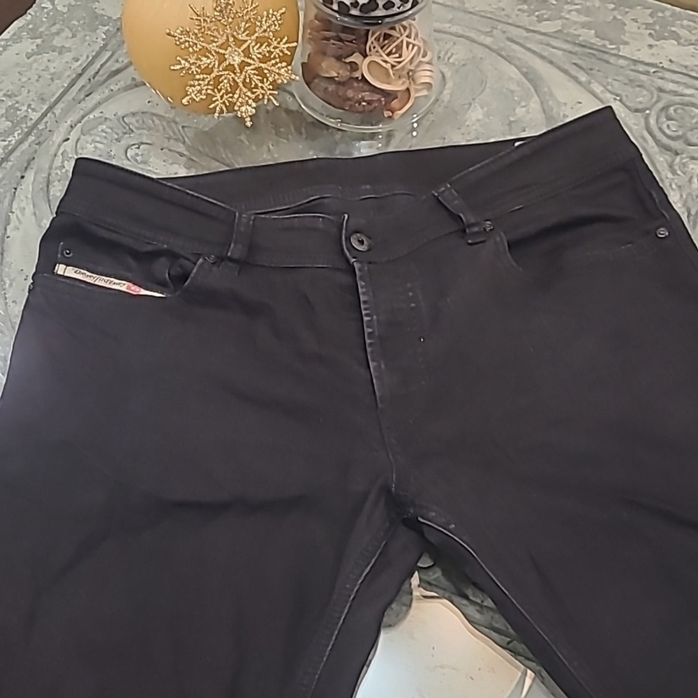 Diesel Men’s Black Slim Jeans - Picture 3 of 11